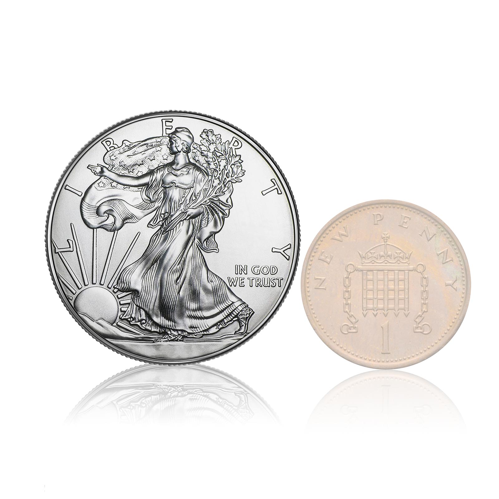 1 Ounce Silver US American Eagle (Mixed Years) 5