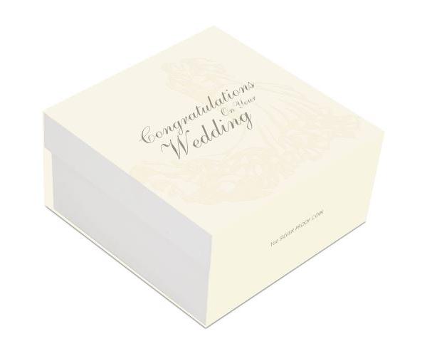 1oz Silver Congratulations Happy Wedding (Gift Box) 4
