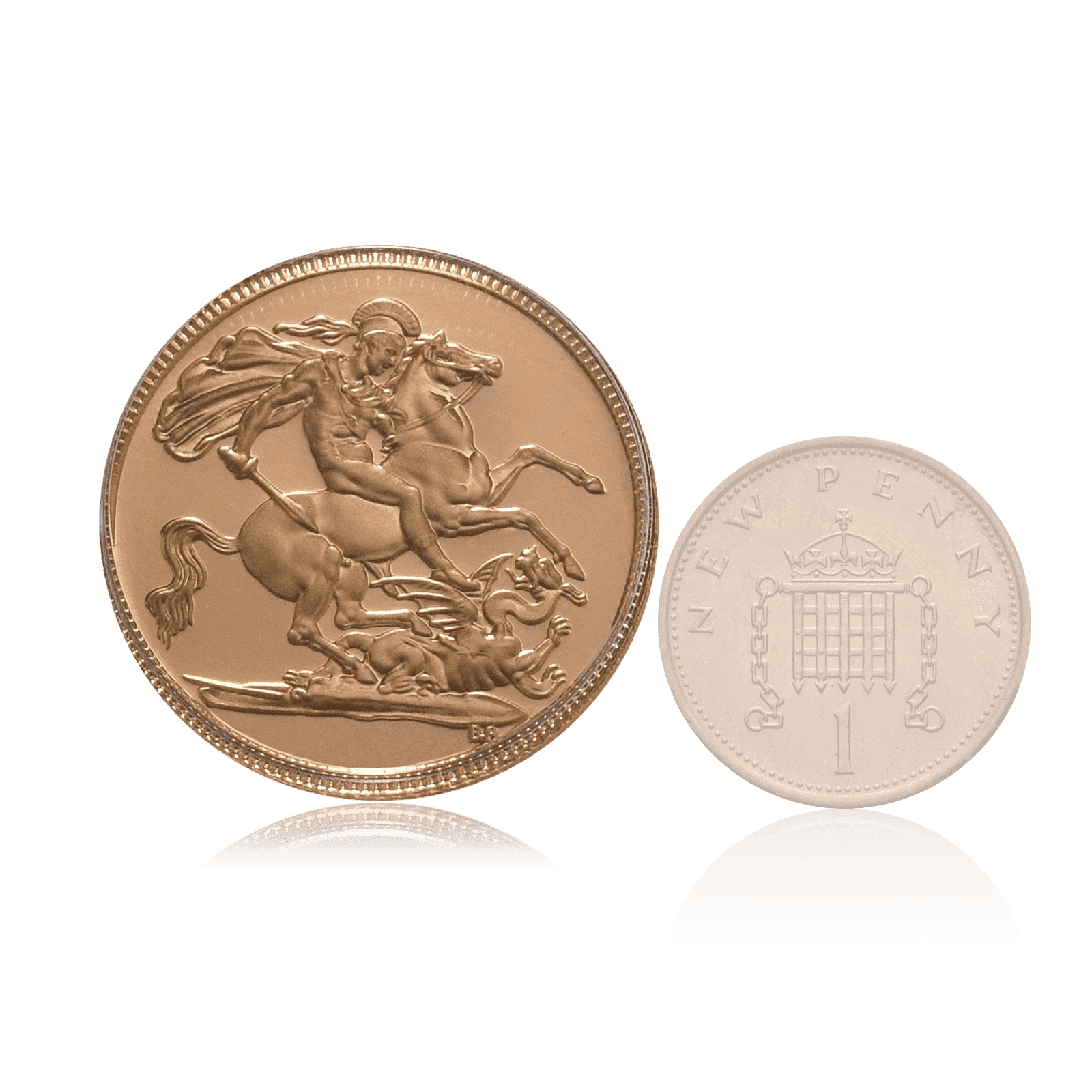 Gold Sovereign Elizabeth II Decimal Portrait (1970-1984) 5