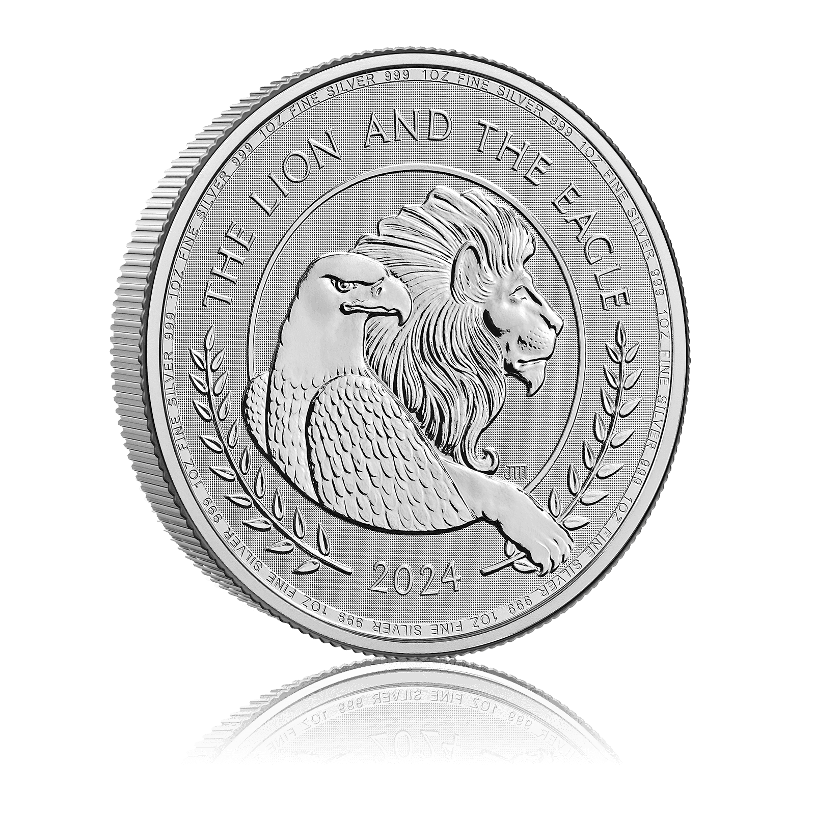 1oz Silver Royal Mint Lion and the Eagle (2024) 4