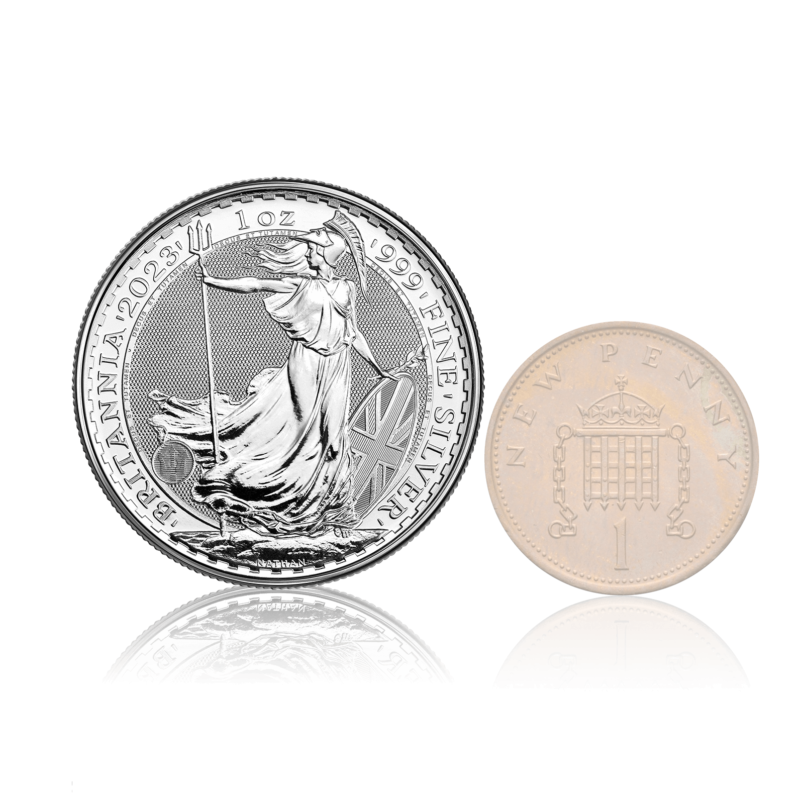 1oz Silver Royal Mint Britannia King Charles III (2023) 4