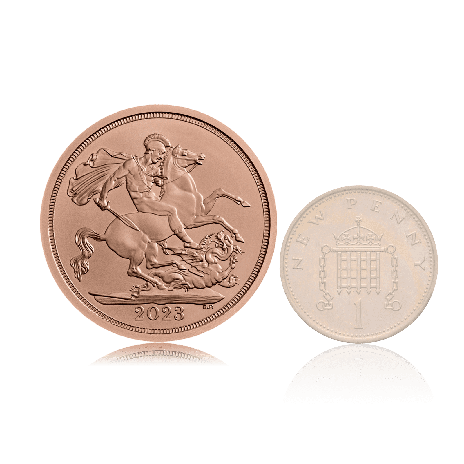 Gold Sovereign King Charles III Coronation (2023) 5