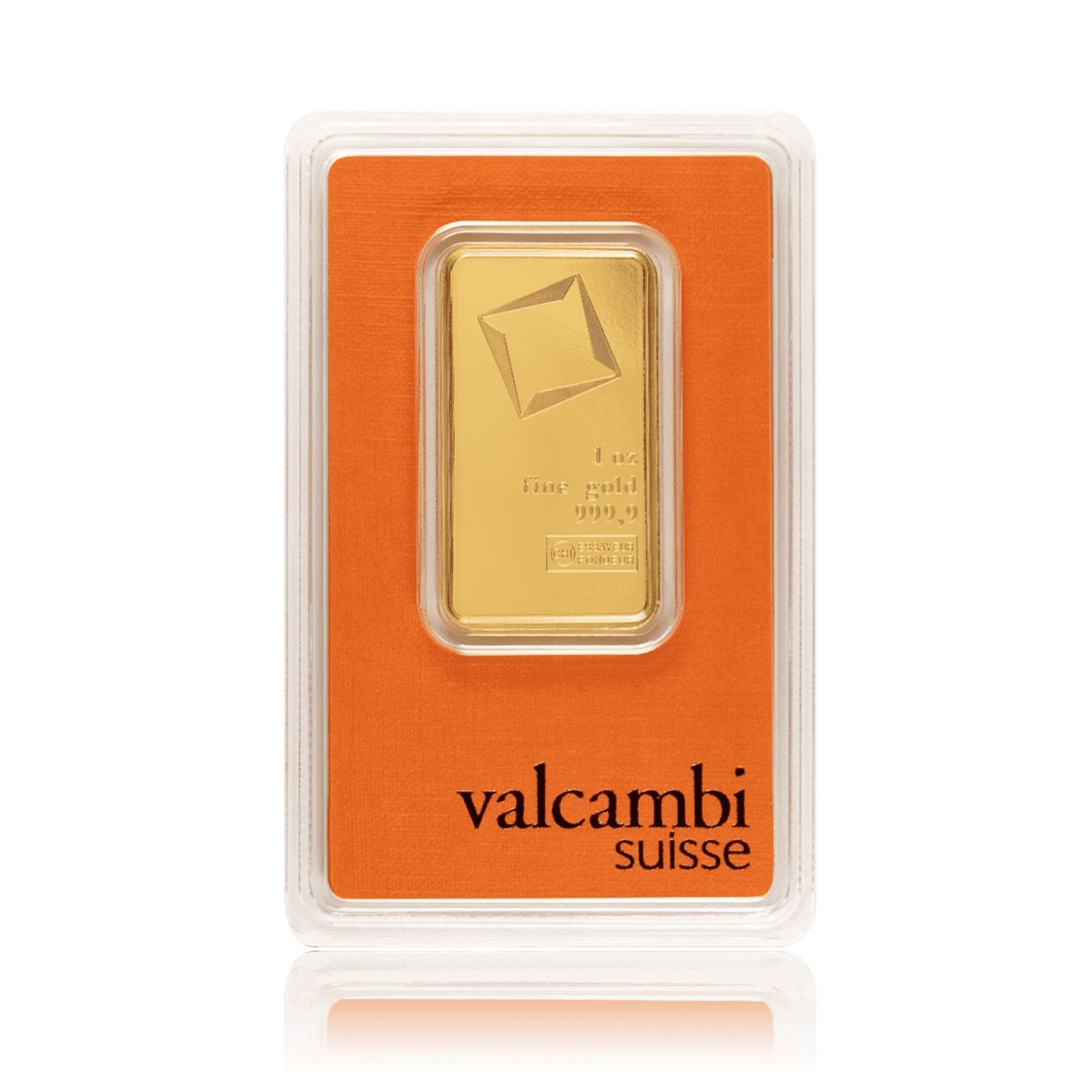 1 Ounce Valcambi Investment Gold Bar (999.9) 2