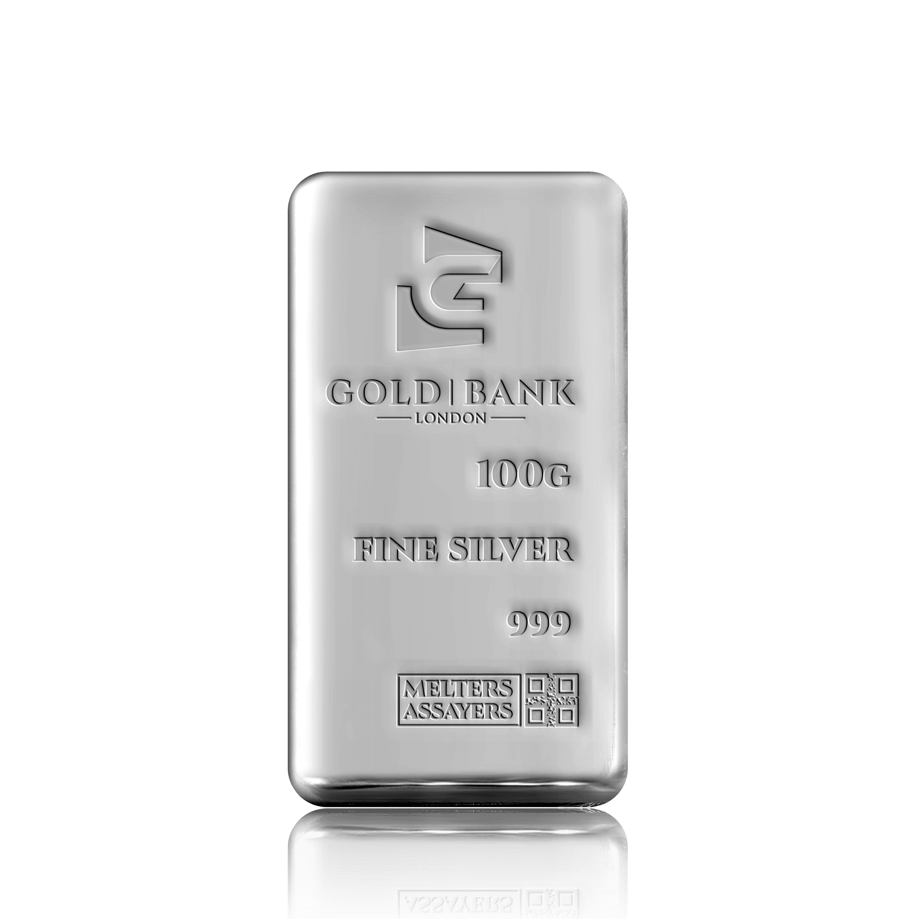 100g Gold Bank Investment Silver Bar 4