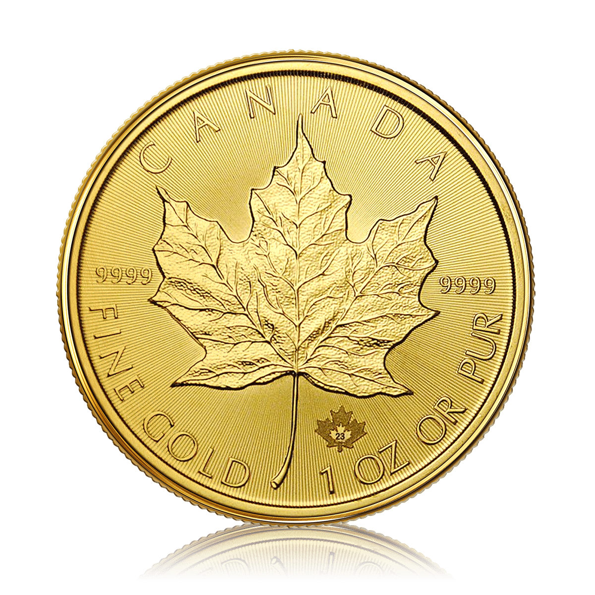 1oz Gold Maple Leaf (2023)