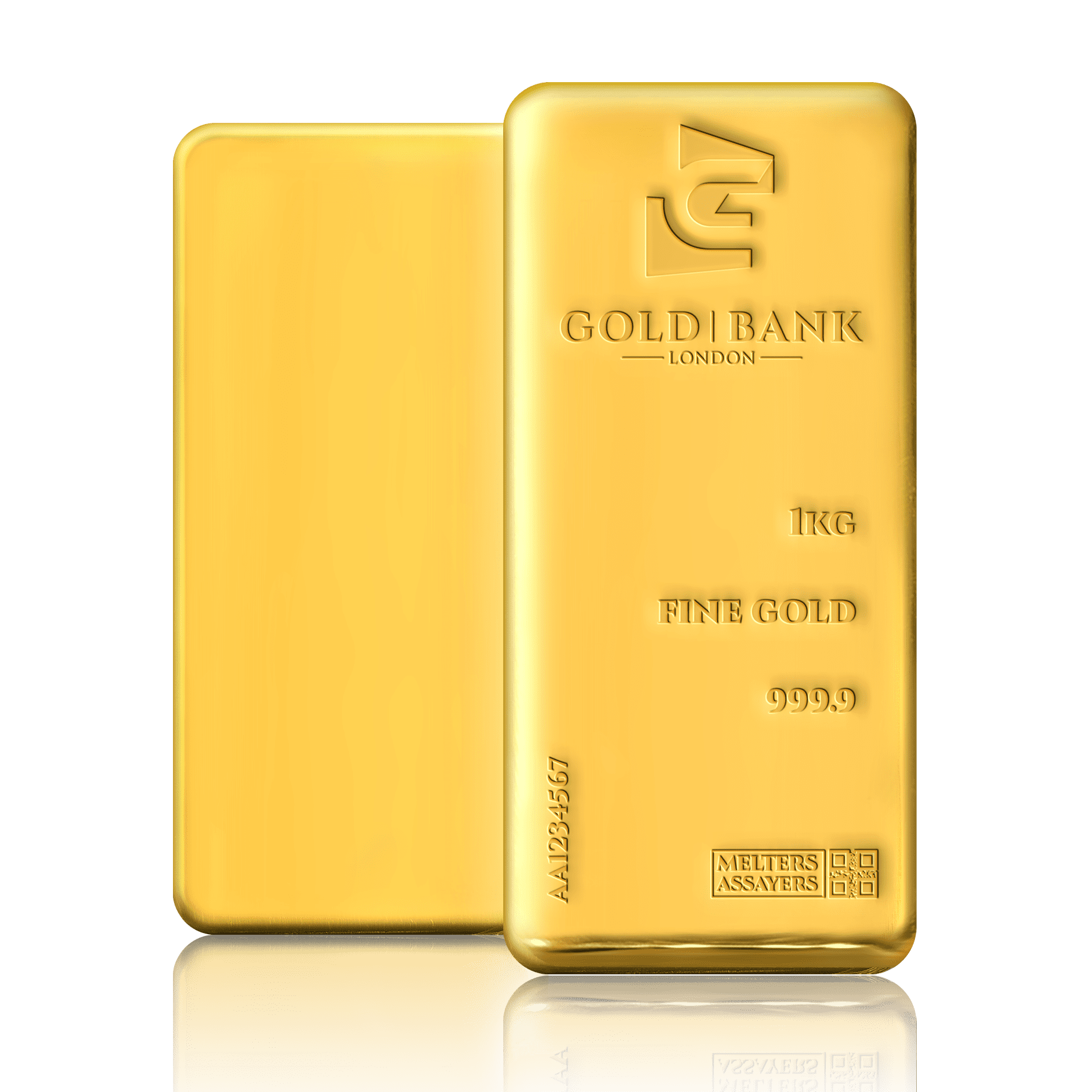 1kg Gold Bank Investment Gold Bar (999.9)