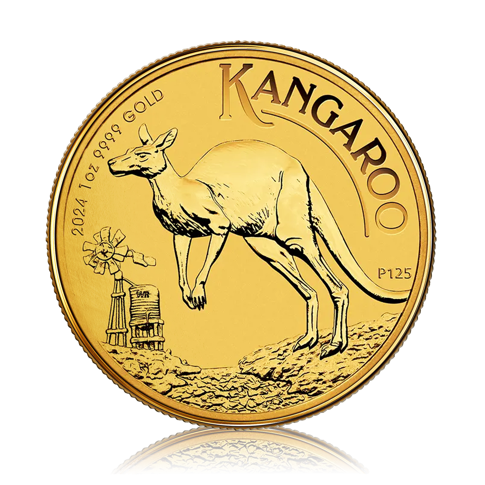 1oz Gold Perth Mint Australian Kangaroo (2024)