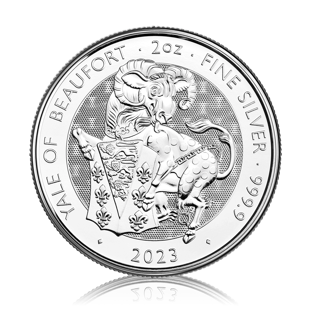 2oz Silver Tudor Beast Yale of Beaufort (2023)