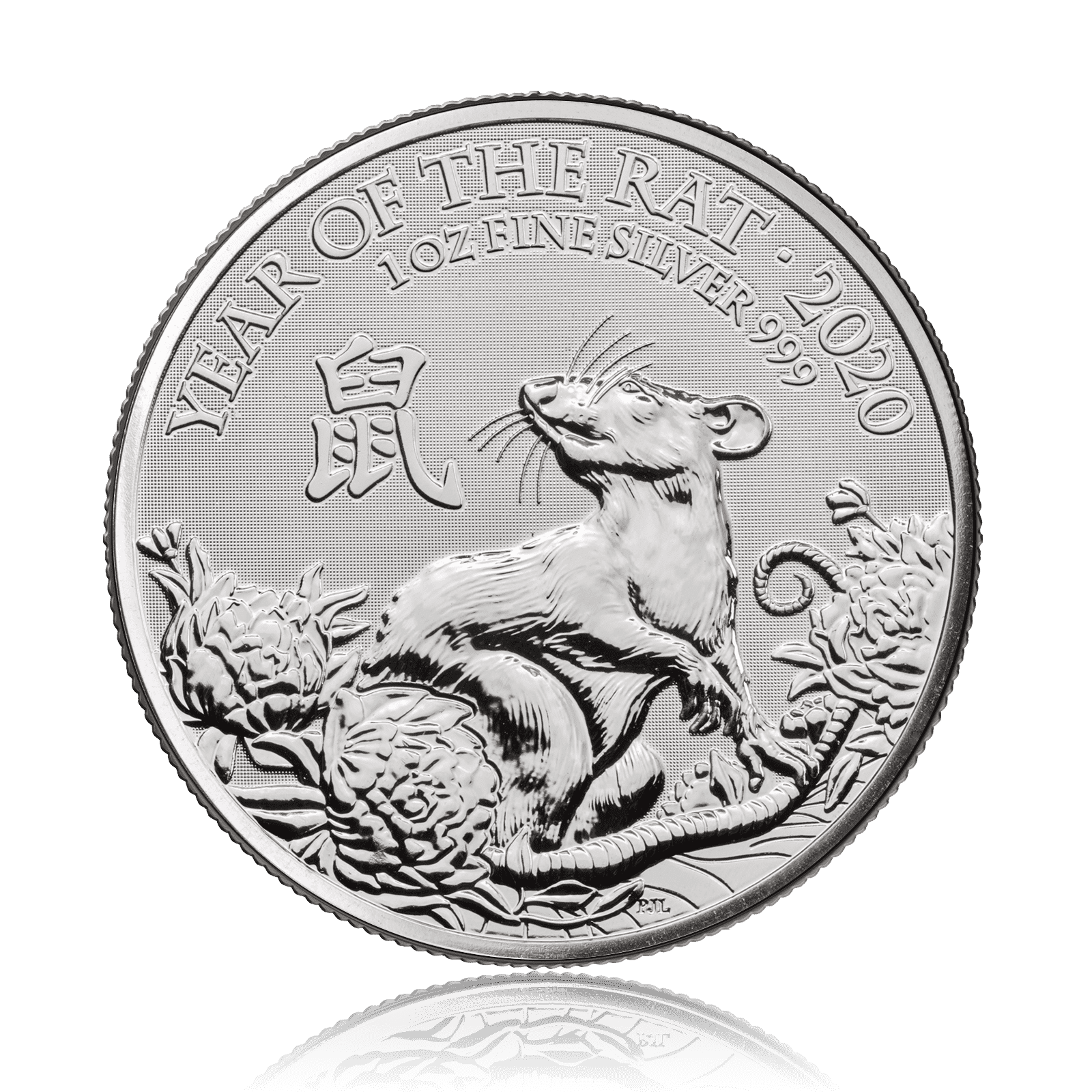 1oz Silver Royal Mint Lunar Series Year of the Rat (2020)