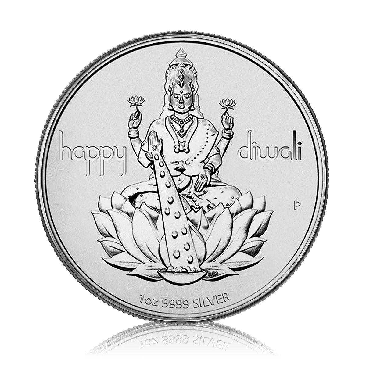 1oz Silver Gold Bank Laxmi (Happy Diwali)