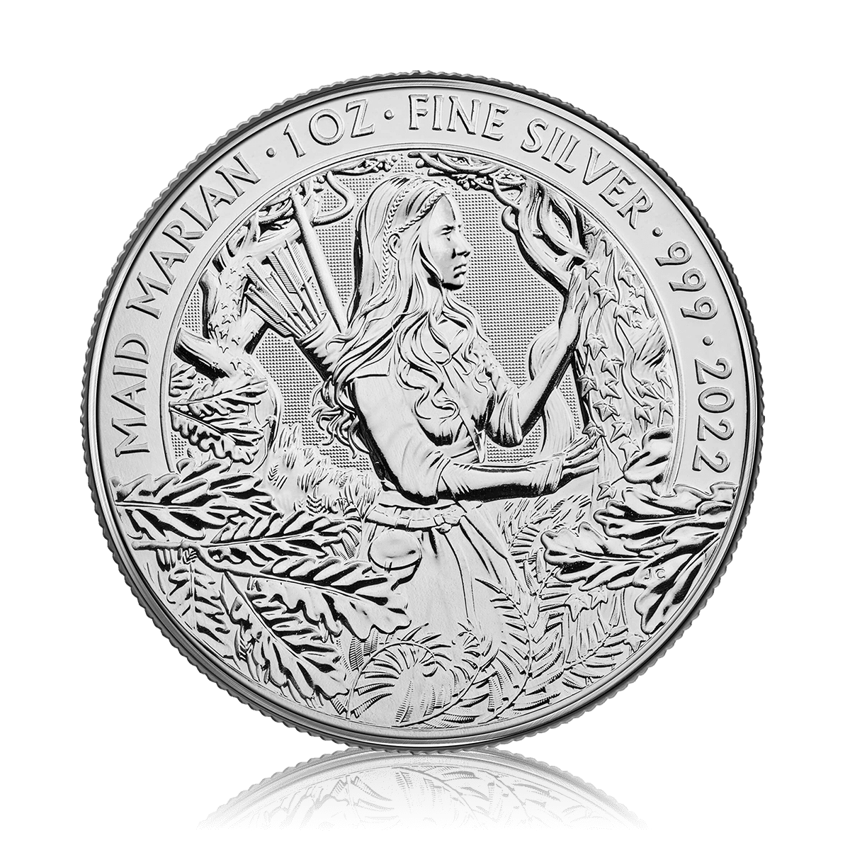 1oz Silver Royal Mint Maid Marian (2022)