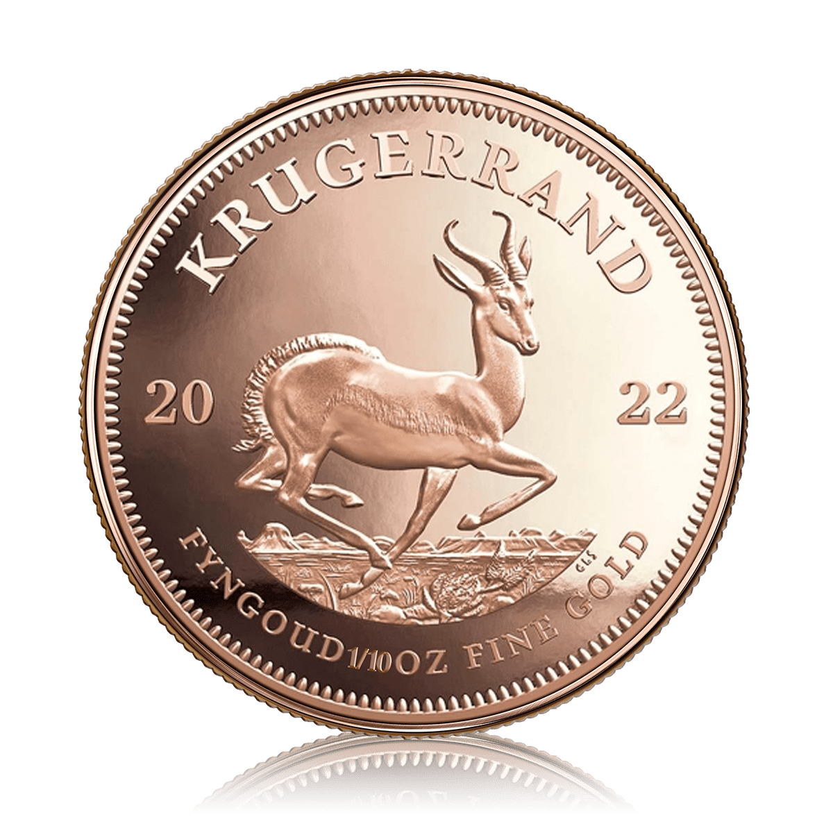 1/10oz Gold South African Krugerrand (1980)