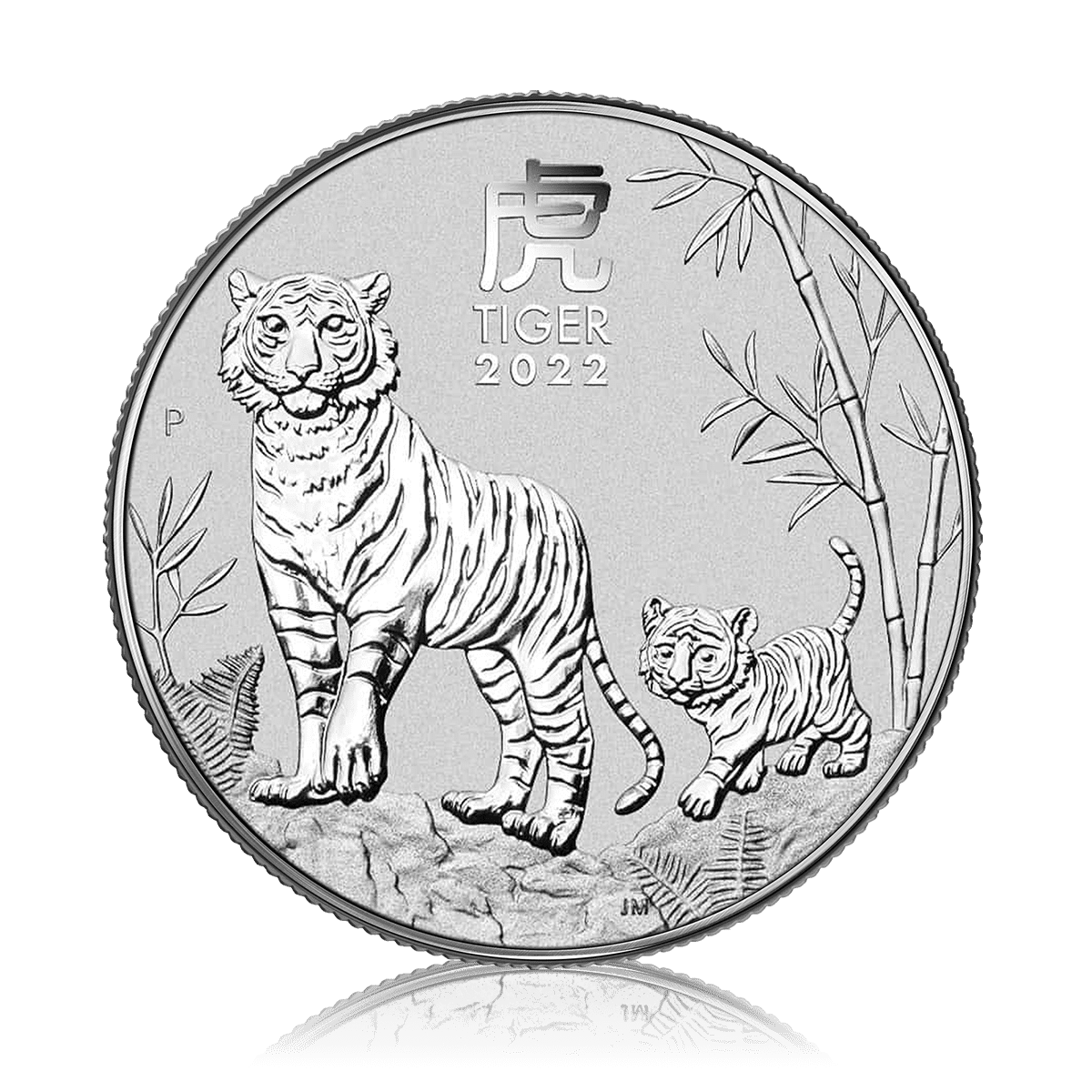 1Kg Silver Perth Mint Lunar Year Of The Tiger (2022)