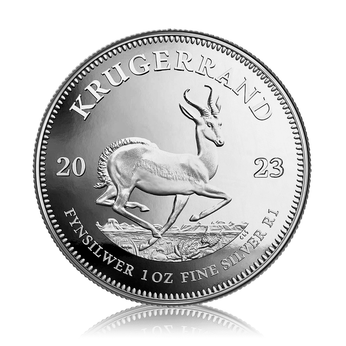 1oz Silver South African Krugerrand (2023)