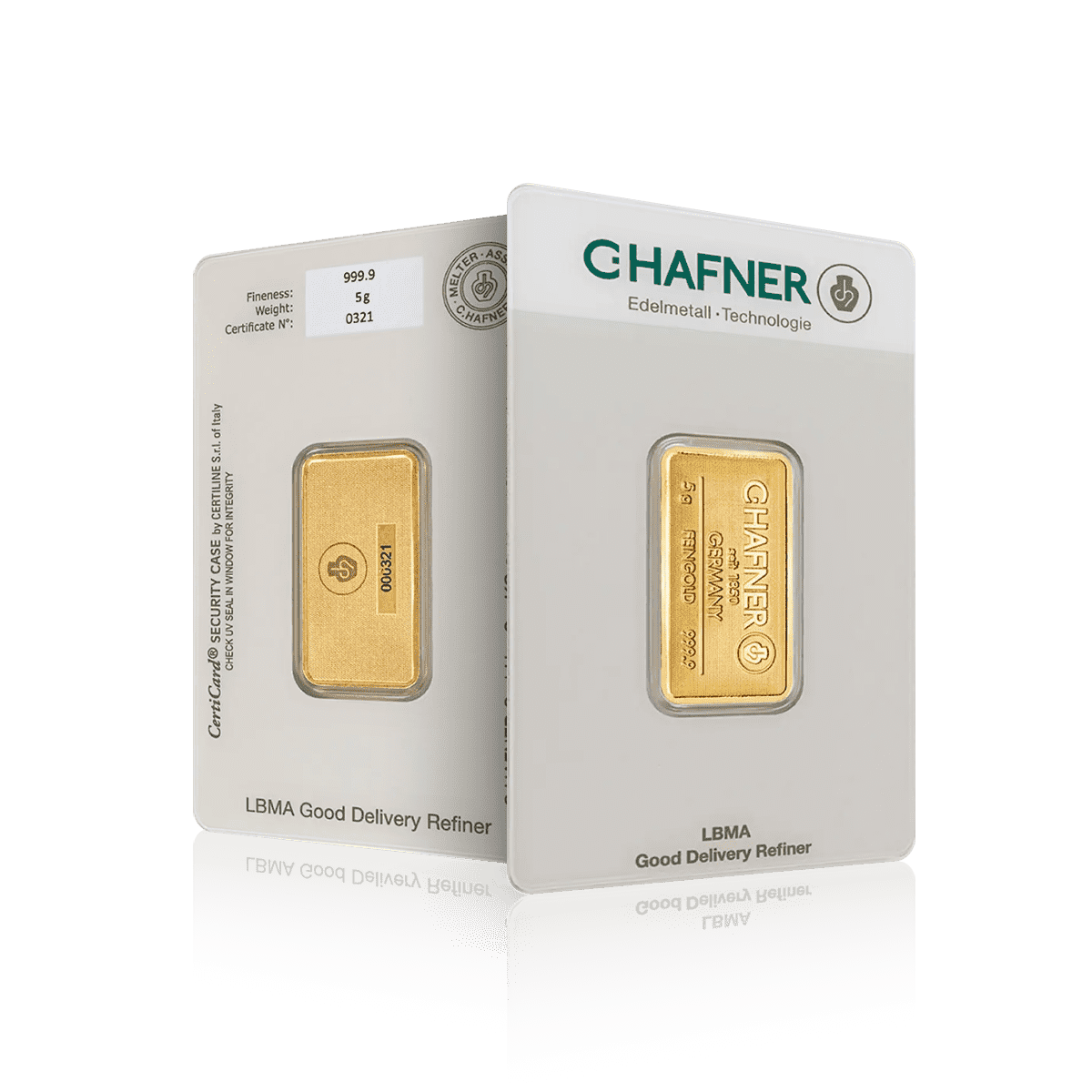 5g Chafner Investment Fine Gold Bar
