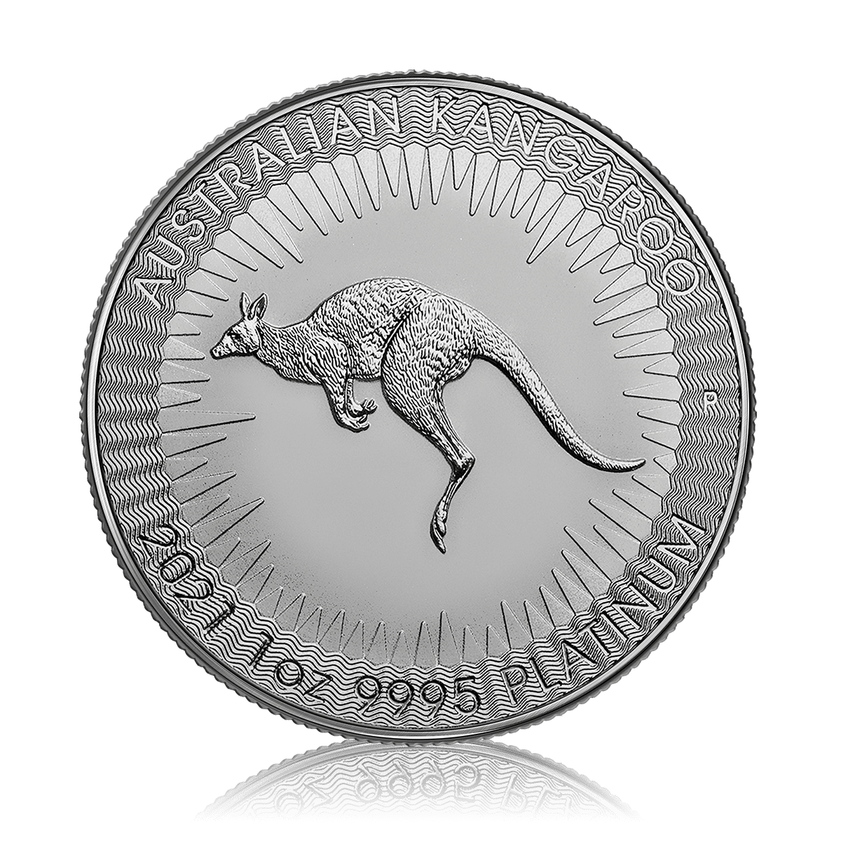 1oz Platinum Perth Mint Australian Kangaroo