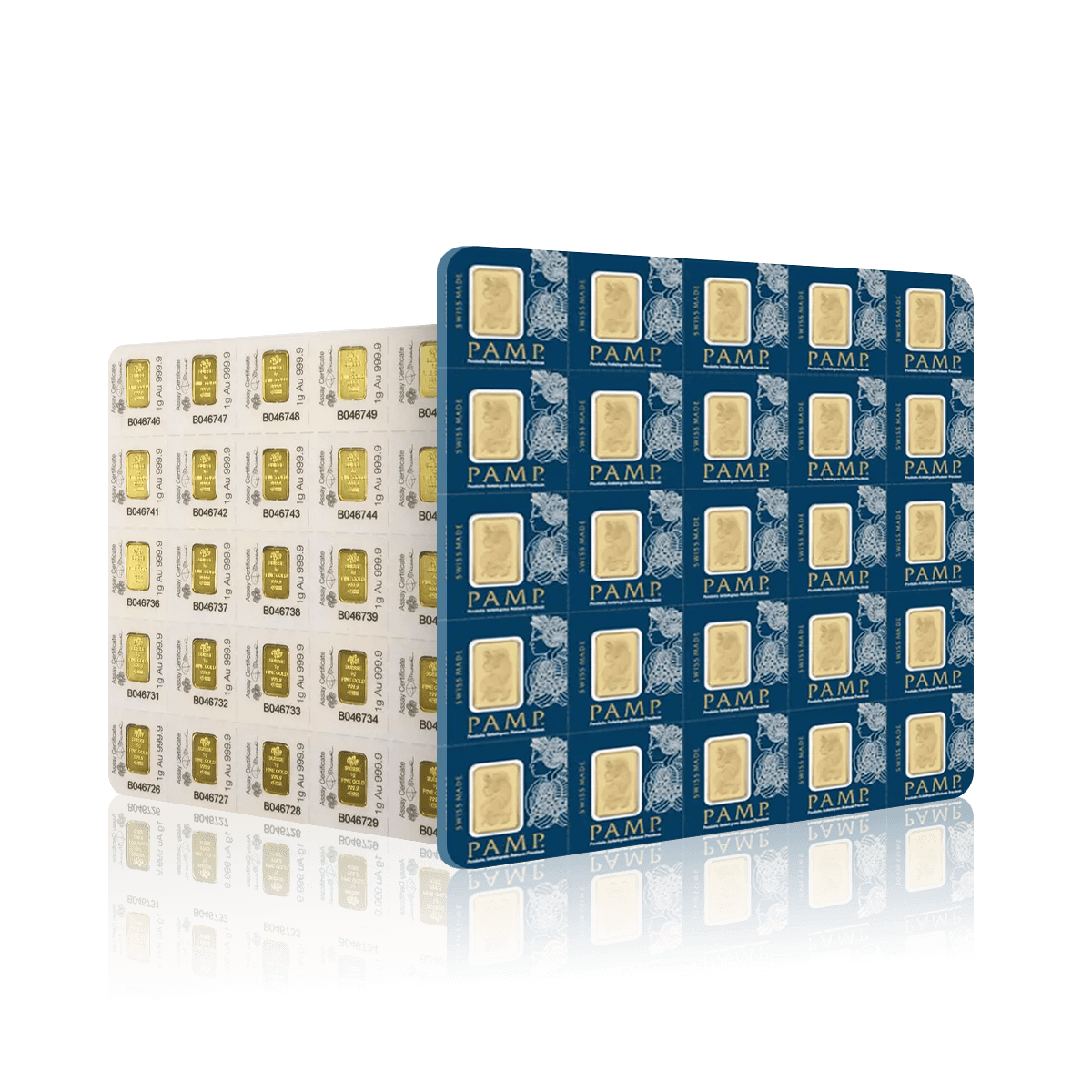 1g x 25 PAMP Gold Multigram