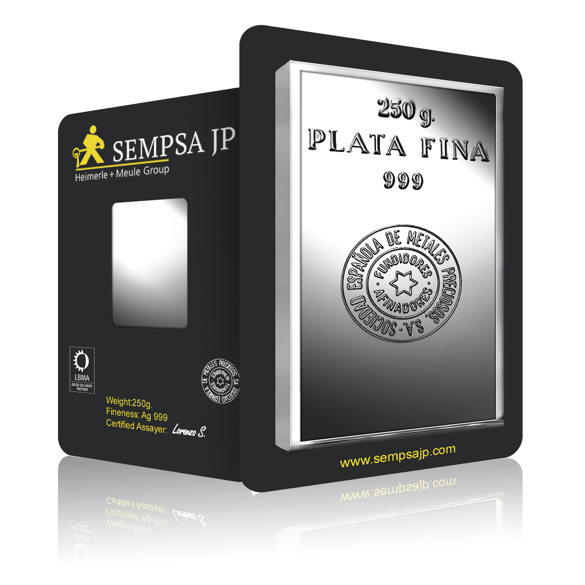 250g Heimerle + Meule Investment Silver Bar