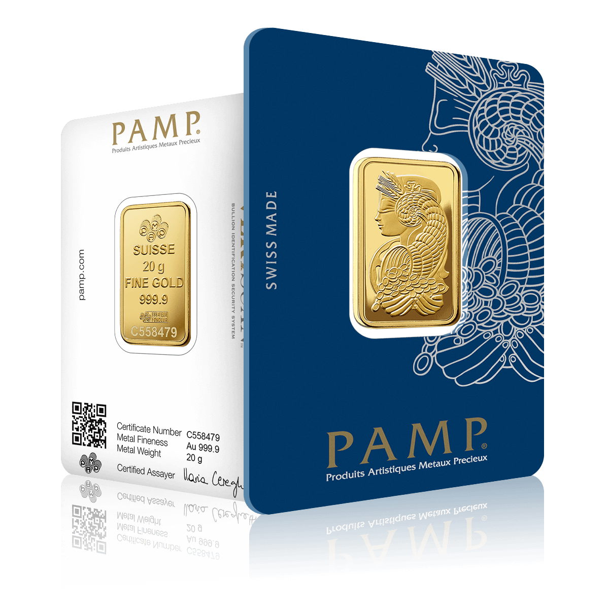 20g PAMP Lady Fortuna Gold Bar