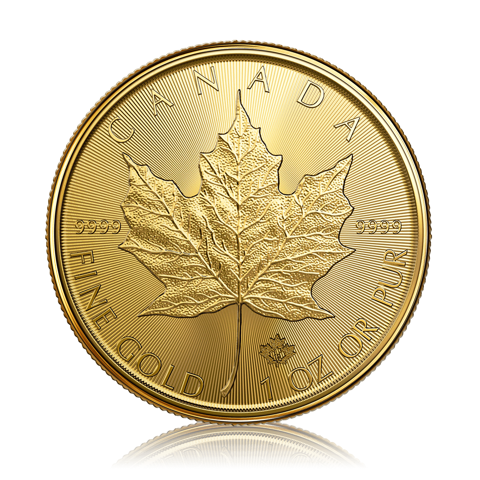 1oz Gold Canadian Maple Leaf (2018)