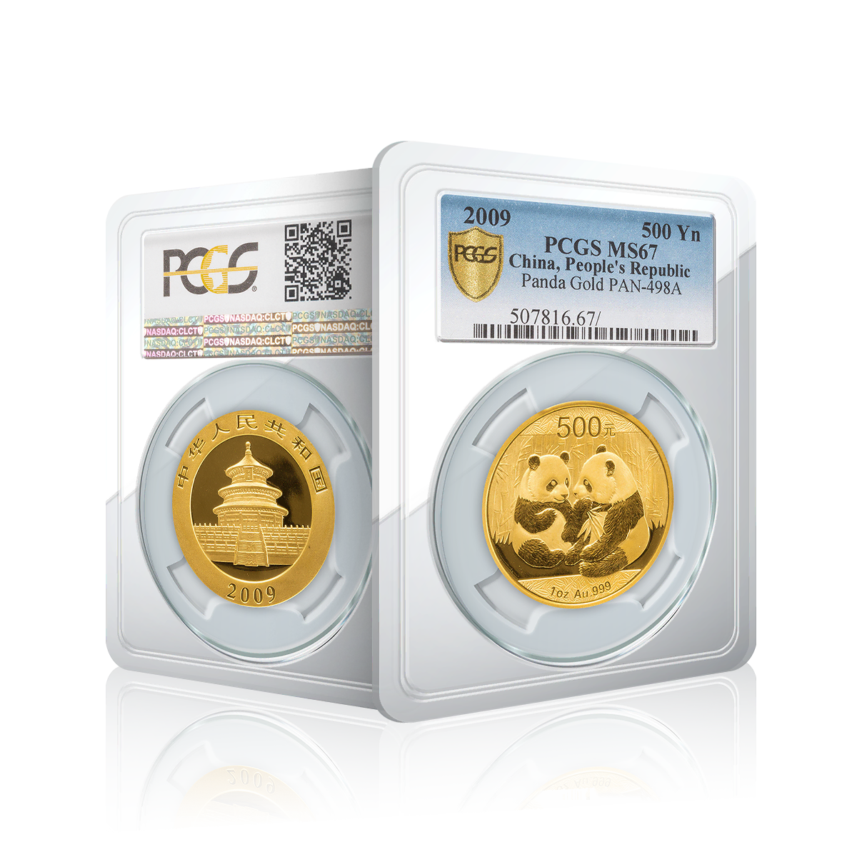 1oz Gold Chinese Panda (2009) PCGS Graded*