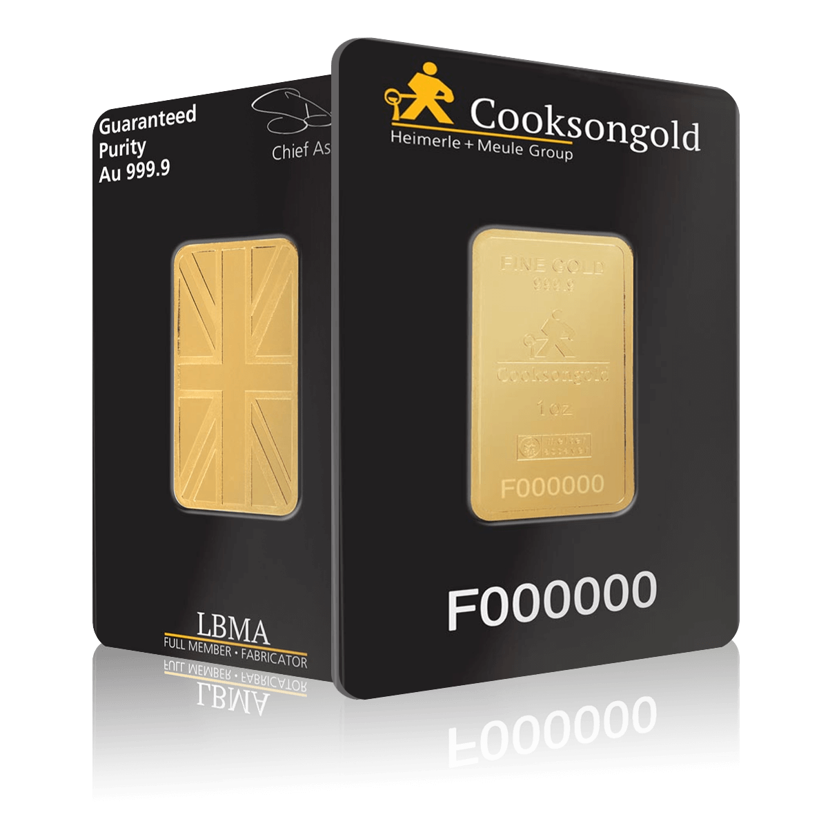 1oz Heimerle + Meule Investment Gold Bar (999.9)