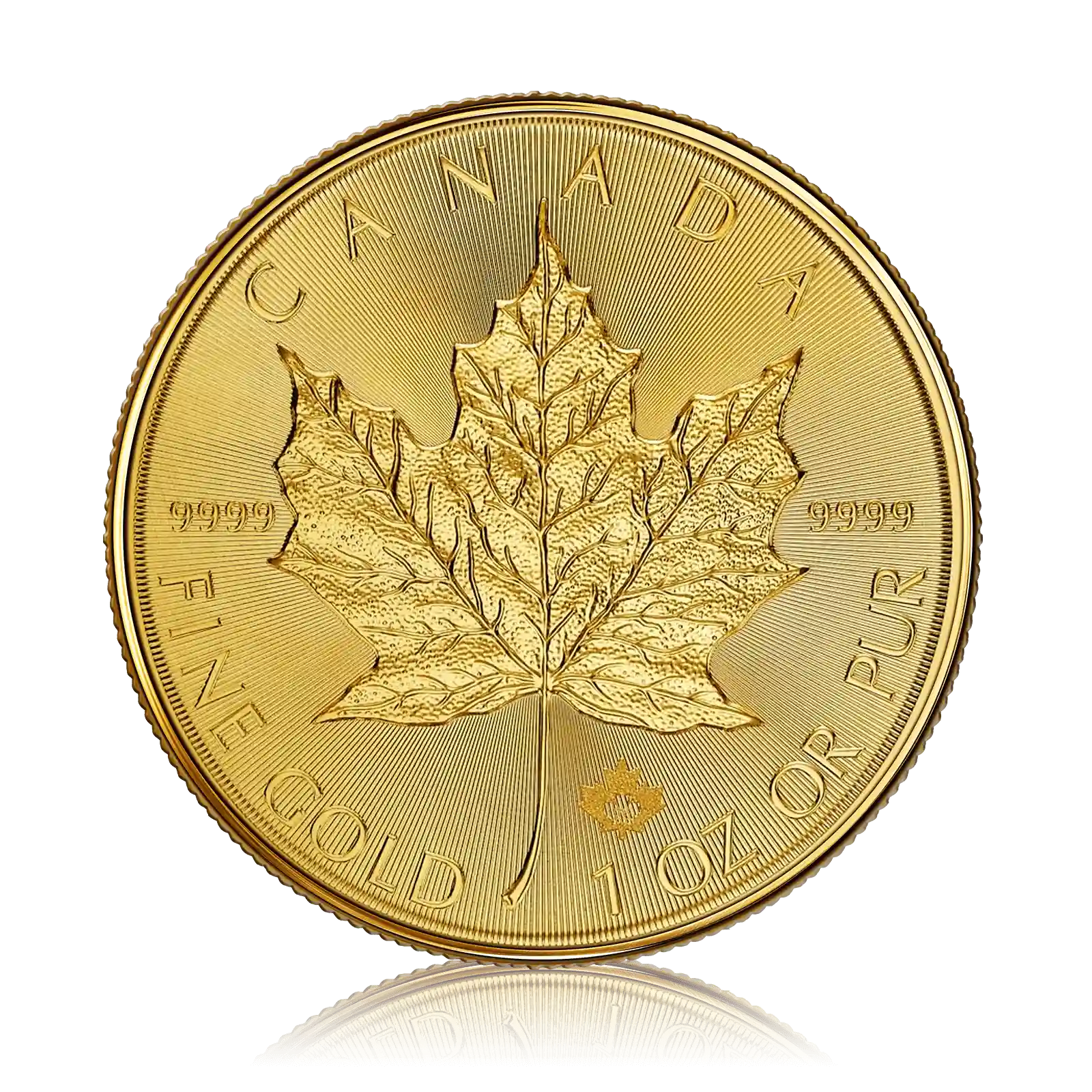 1oz Gold Canadian Maple Leaf (2025)