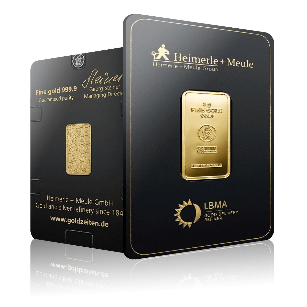 5g Heimerle + Meule Investment Gold Bar