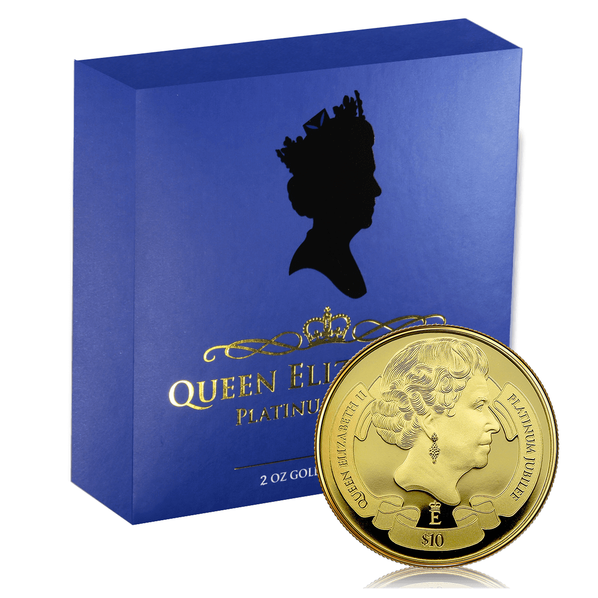 2oz Gold New Zealand Queen Elizabeth ll Platinum Jubilee Proof Box Set (1953-2022)