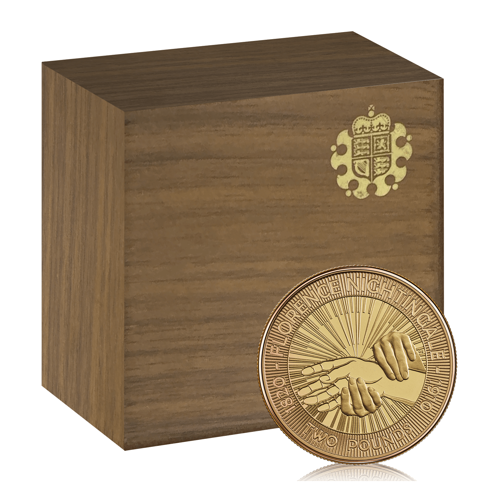 2010 Florence Nightingale UK £2 Gold Proof Coin (Box Set)