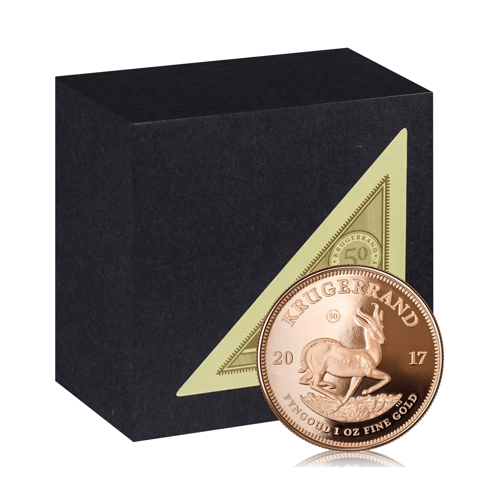1 Oz Gold Krugerrand 50th Anniversary Proof Box Set (2017)