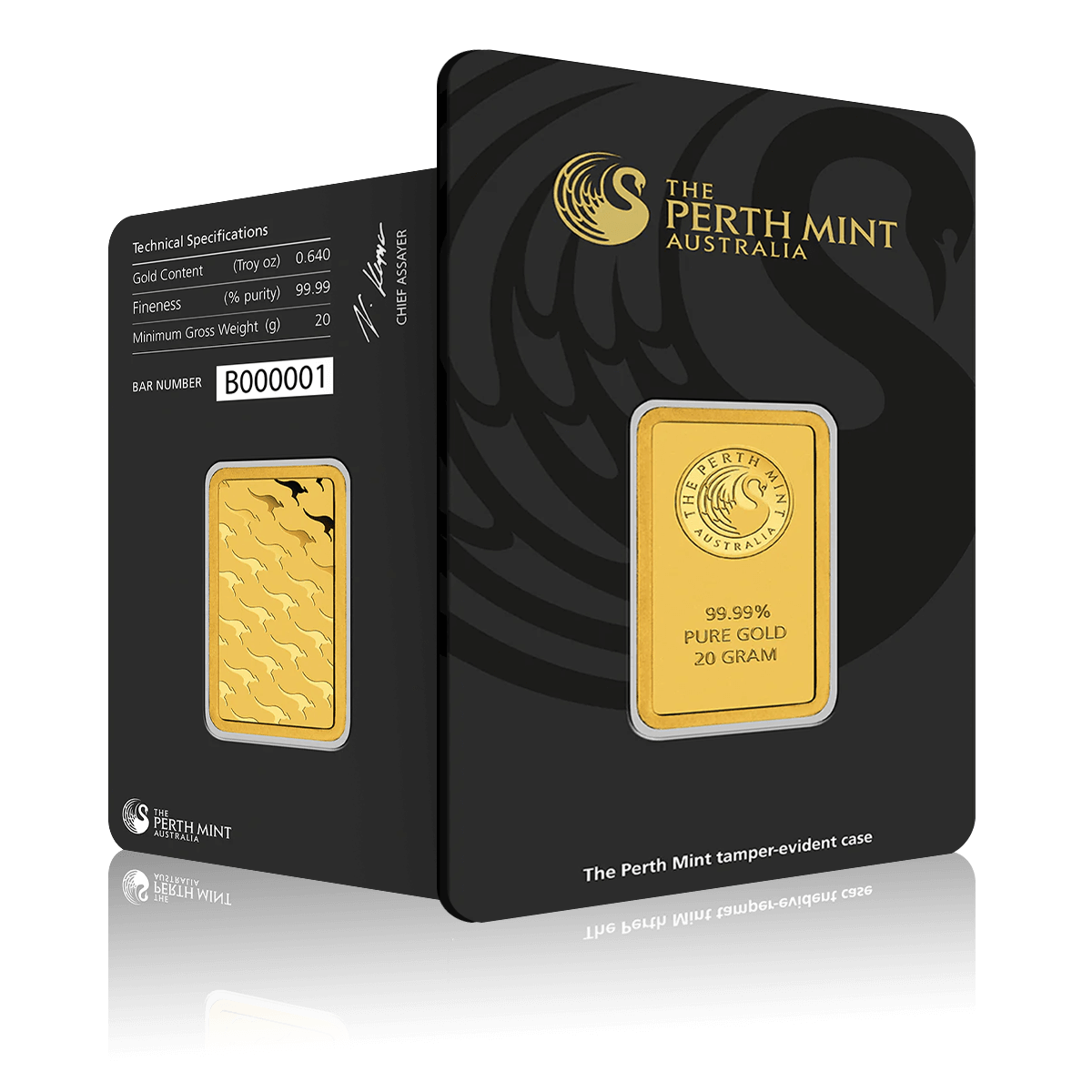 20g Gold Perth Mint Investment Bar (999.9)
