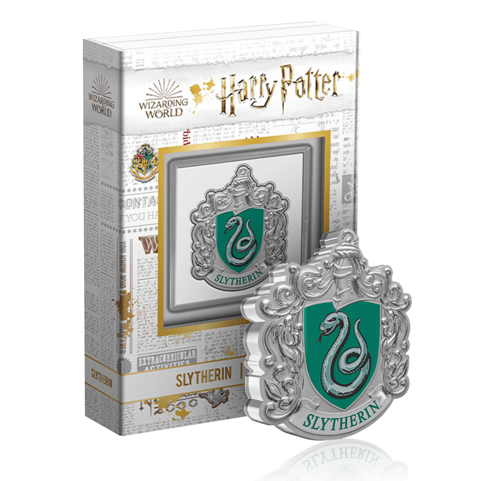 1oz Silver Harry Potter Slytherin Crest (2021)
