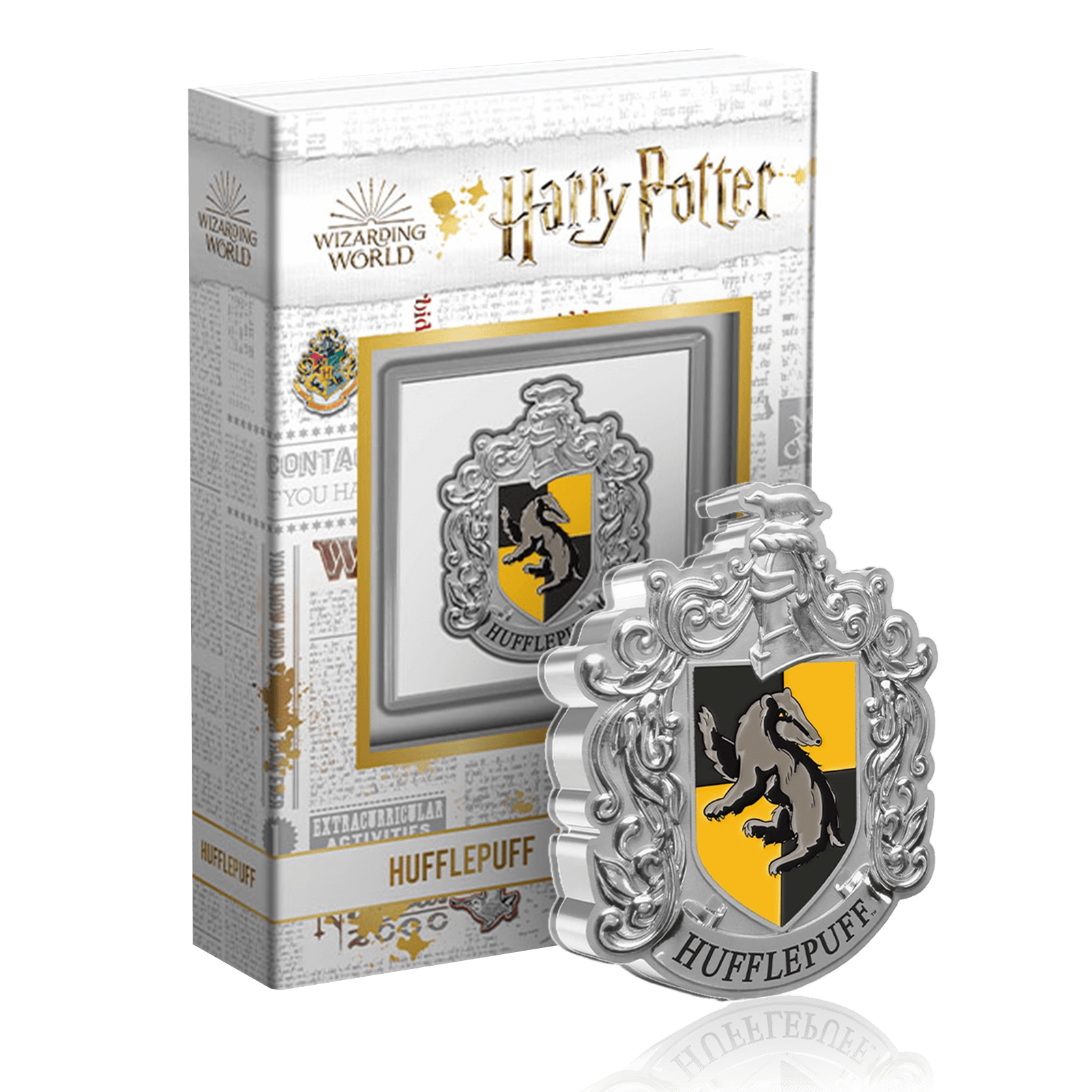 1oz Silver Harry Potter Hufflepuff Crest (2021)