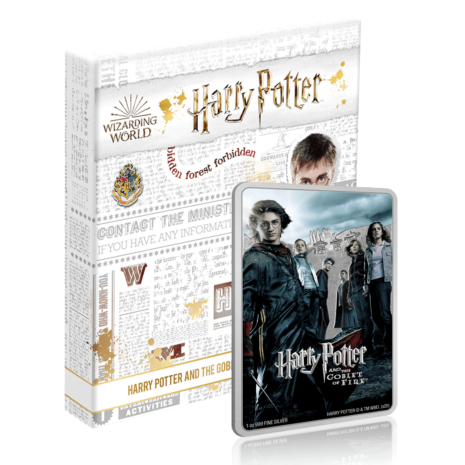 1oz Silver Harry Potter And The Goblet Of Fire
