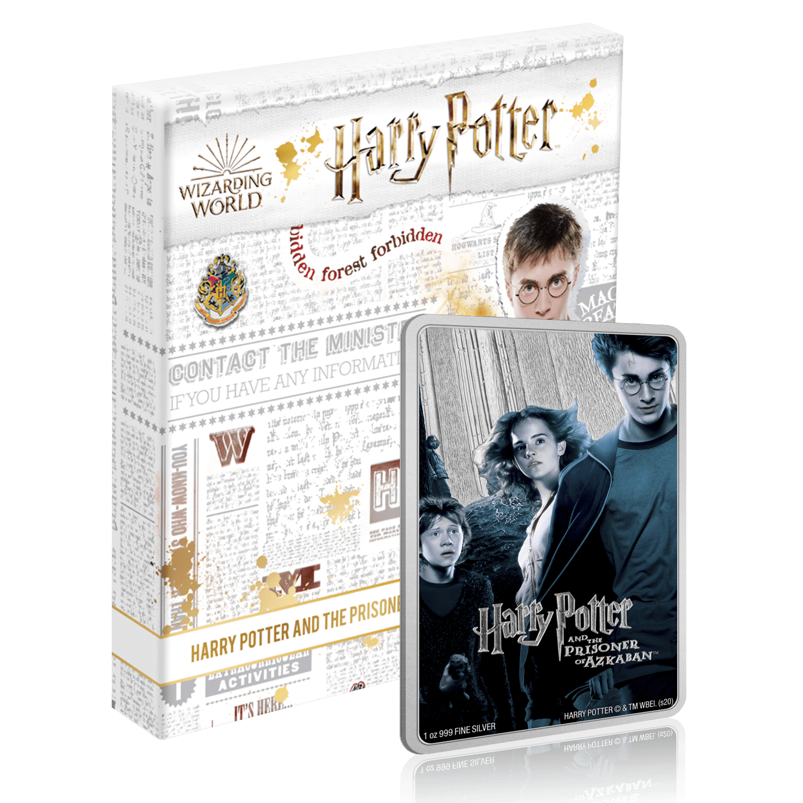 1oz Silver Harry Potter And The Prisoner of Azkaban