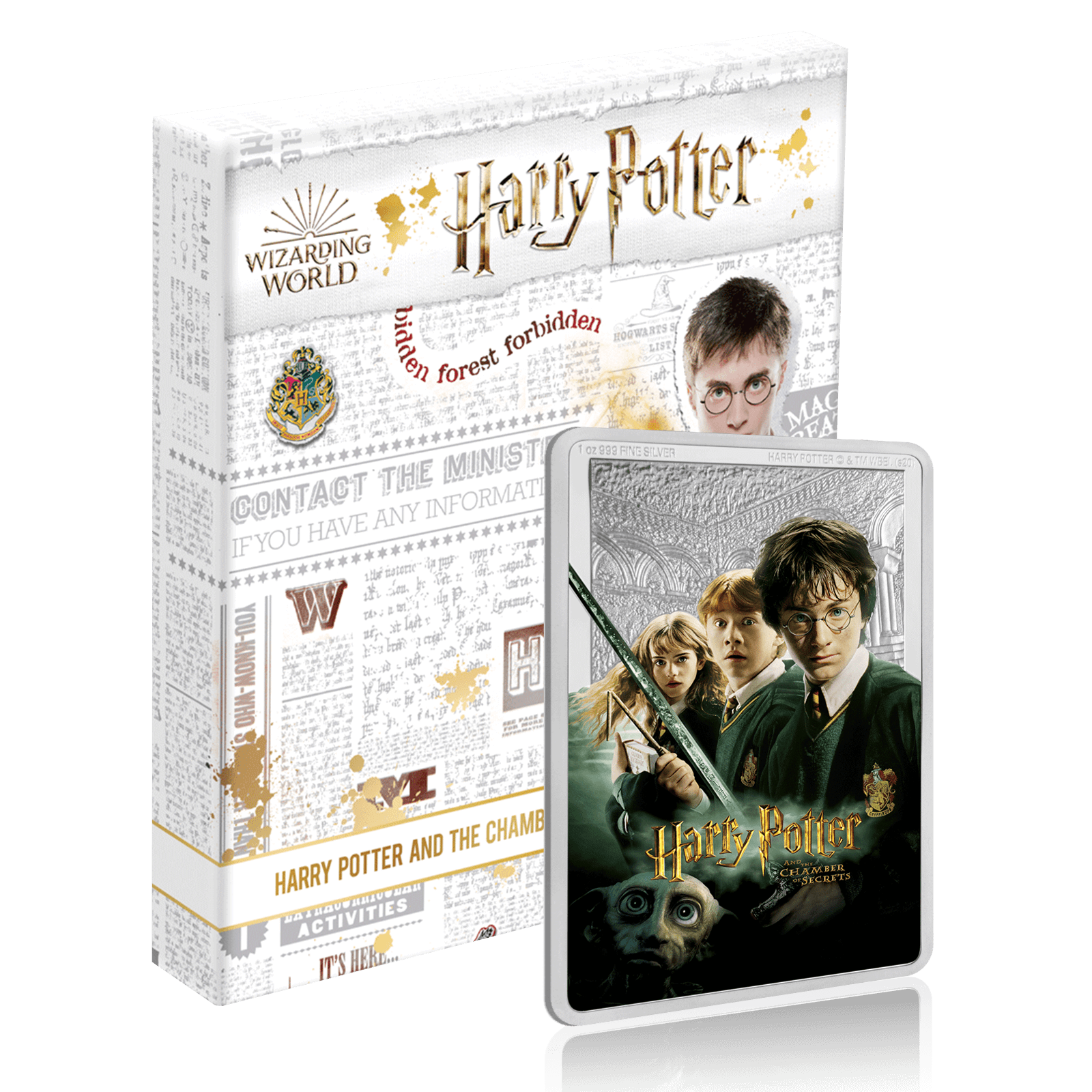 1oz Silver Harry Potter And The Chamber of Secrets