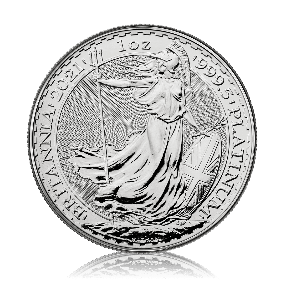 1oz Platinum Royal Mint Britannia (2021)
