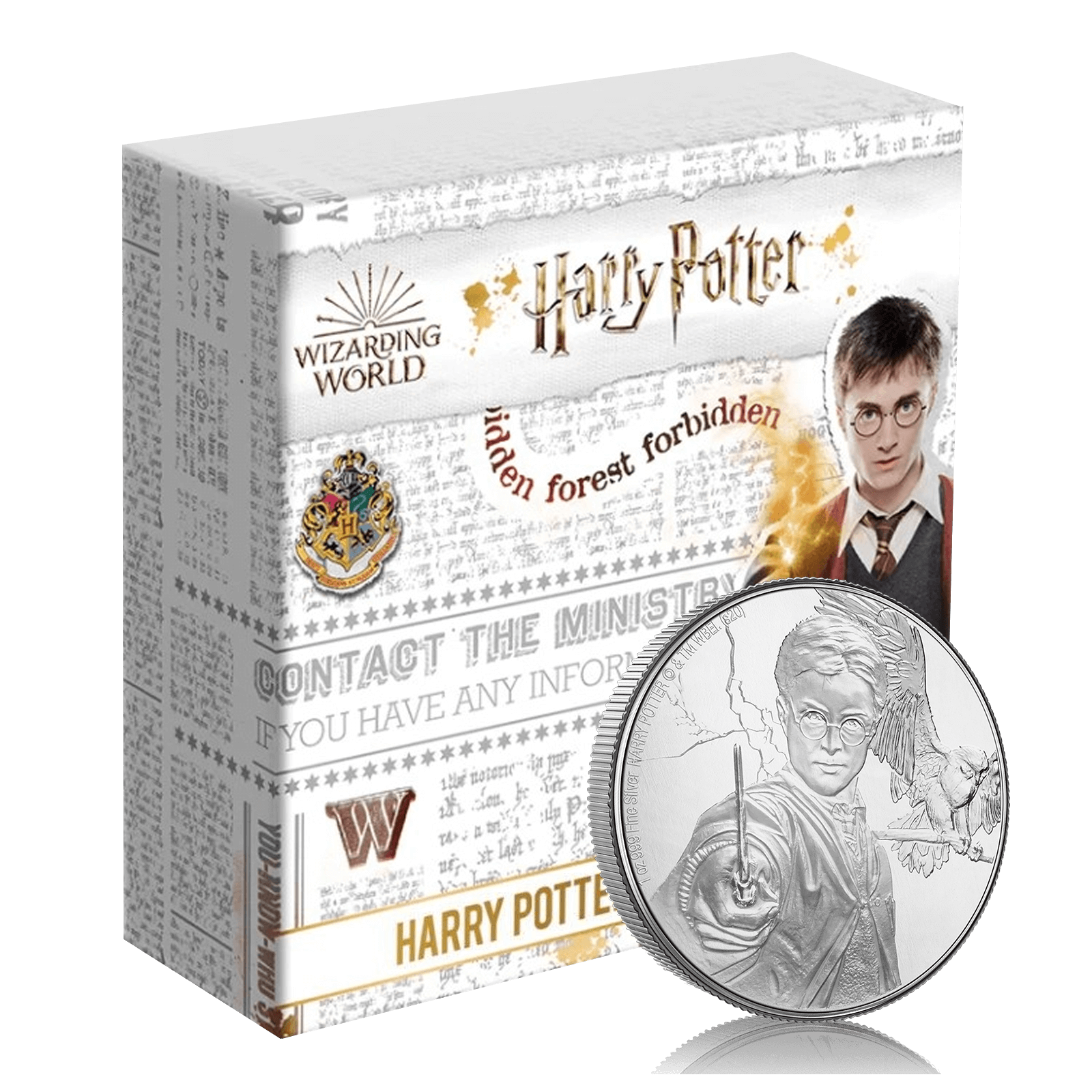 1oz Silver Classic Harry Potter Coin Box Set