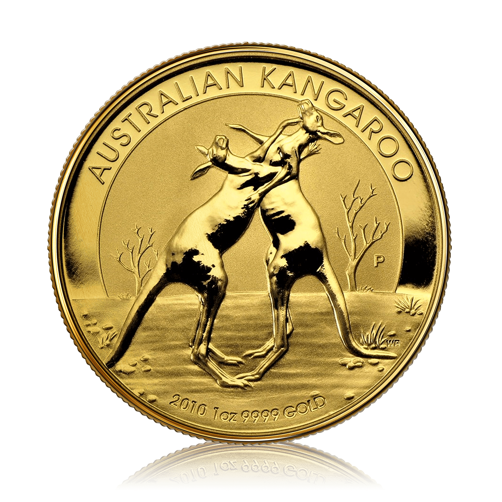 1oz Gold Perth Mint Australian Kangaroo (2010)