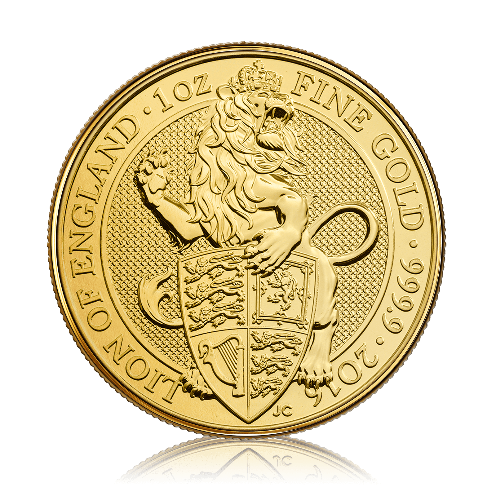 1oz Gold Queens Beast Lion of England (2016)