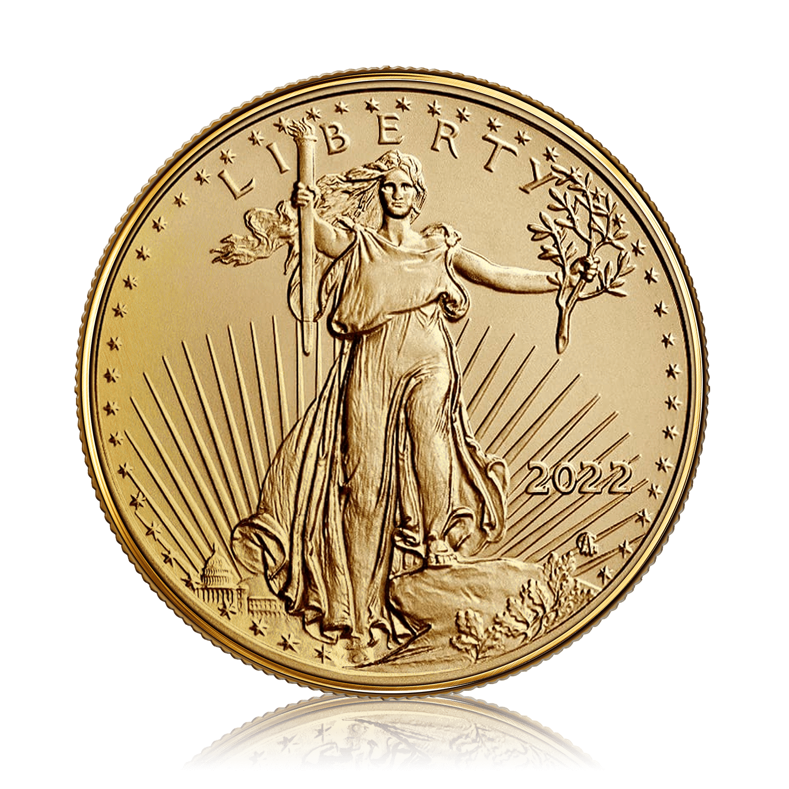1/10th oz Gold US Mint American Eagle (2022)