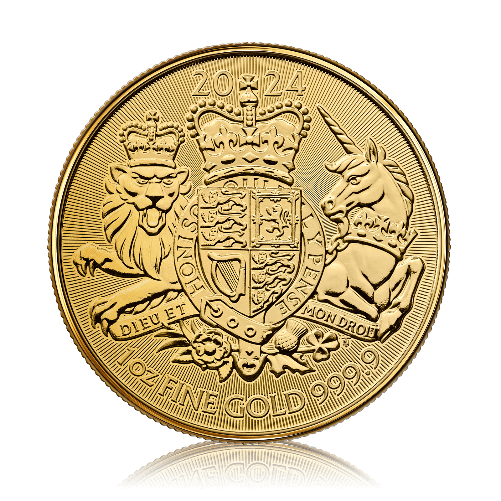 1oz Gold Royal Mint The Royal Arms (2024)