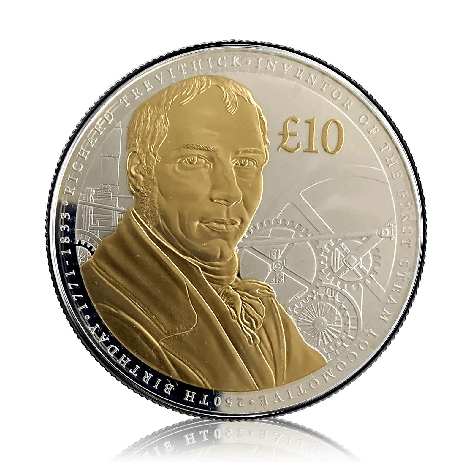 5oz Silver Proof 2021 Richard Trevithick 250th Anniversary