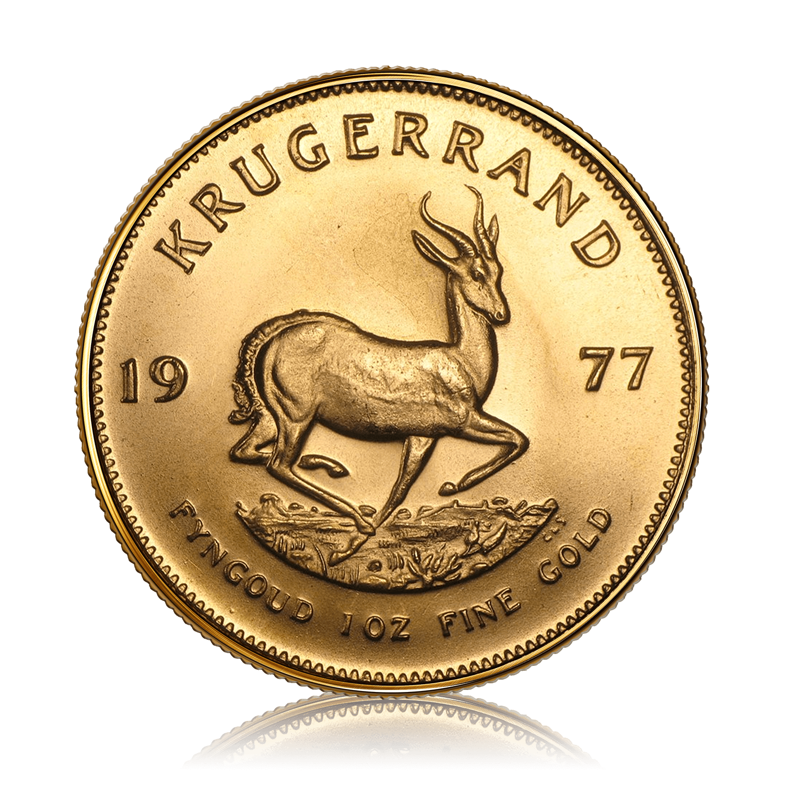 1oz Gold South African Krugerrand (1977)