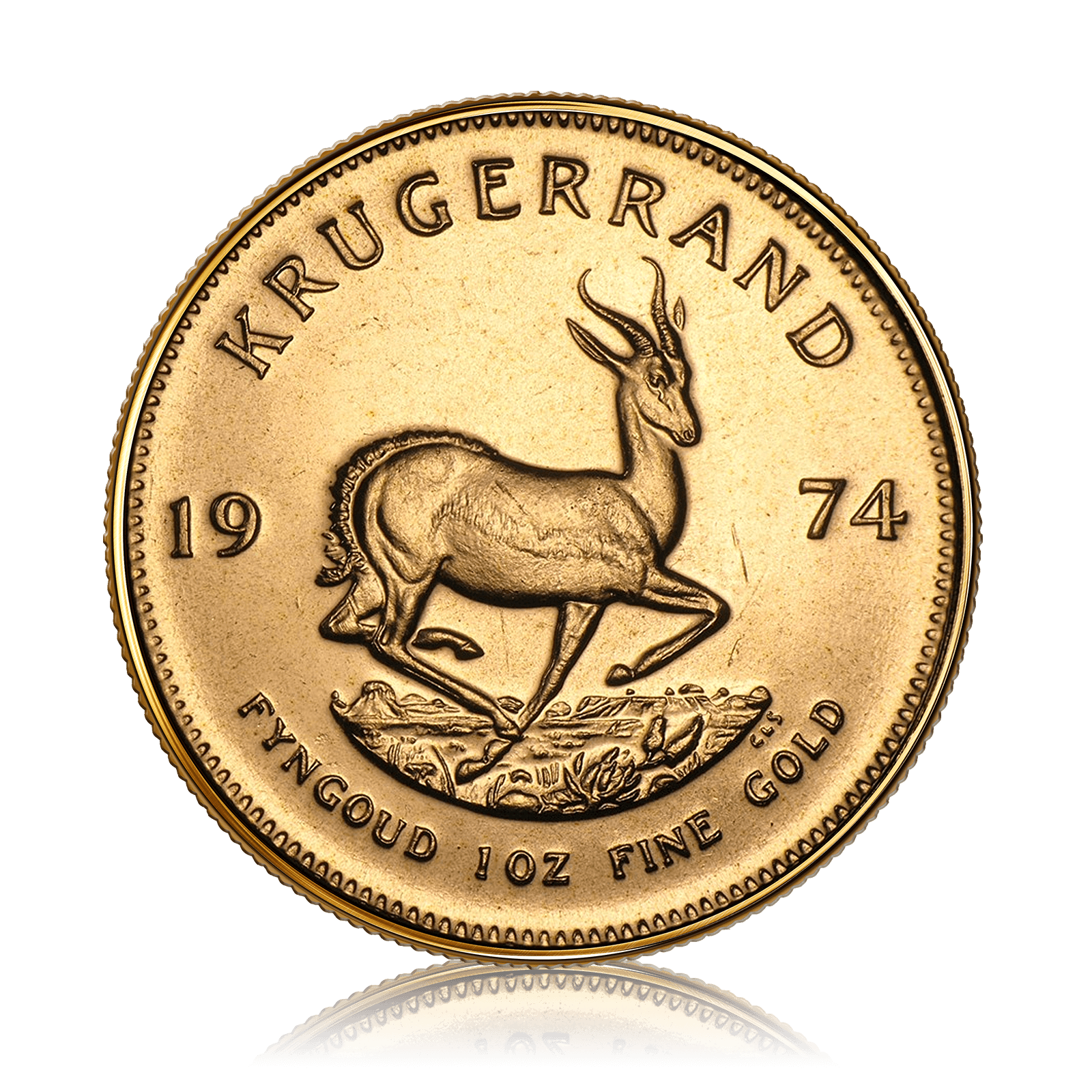 1oz Gold South African Krugerrand (1974)