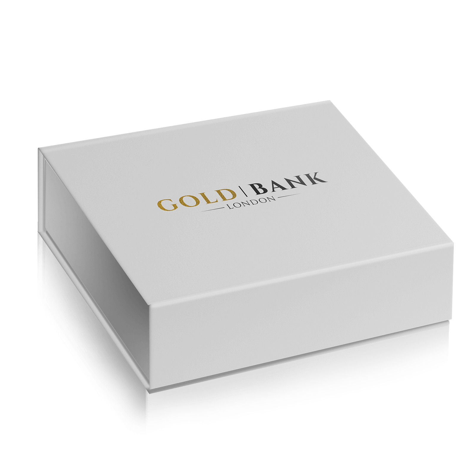 Gold Bar Presentation Gift Box (White)