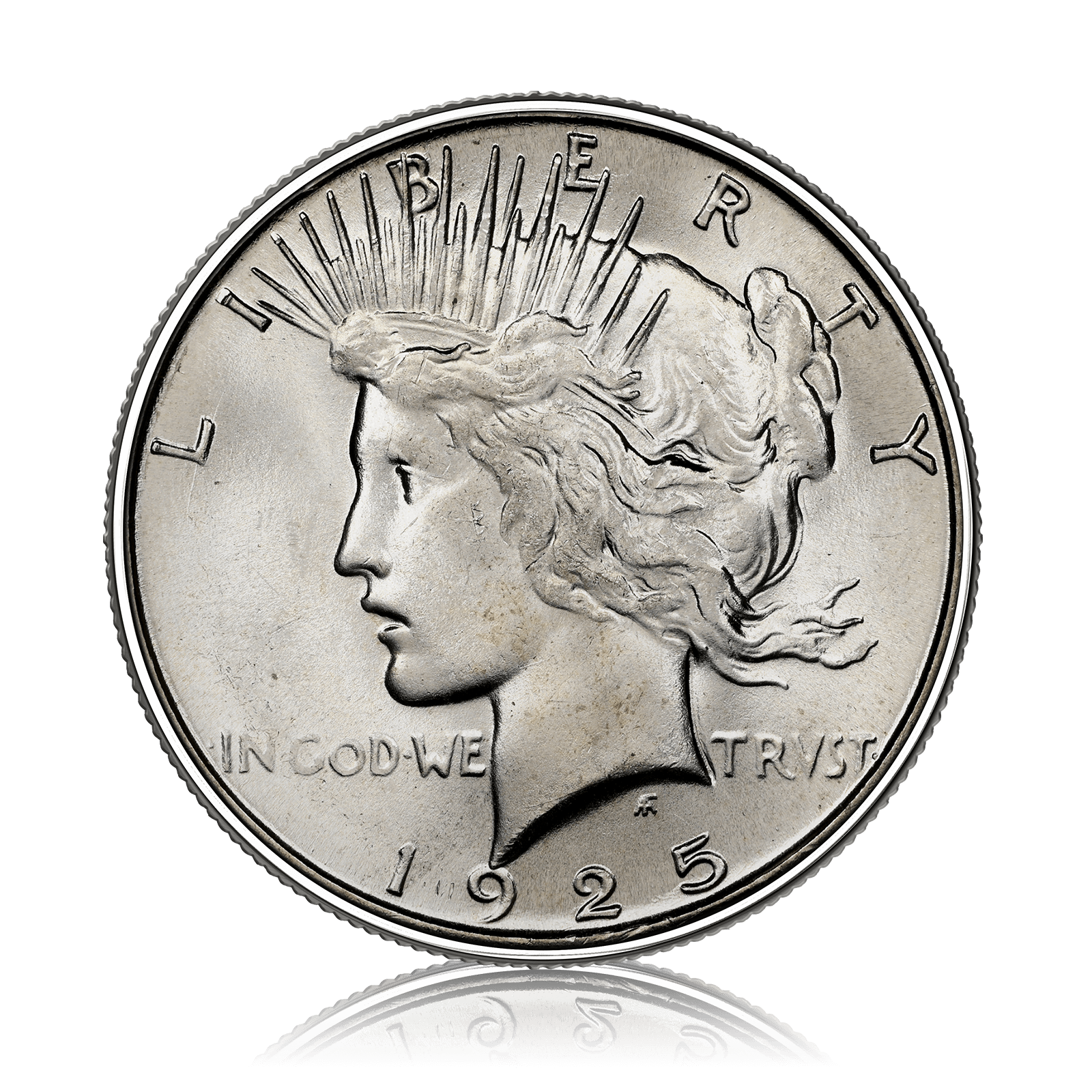 Silver US Morgan Peace Dollar (1925)