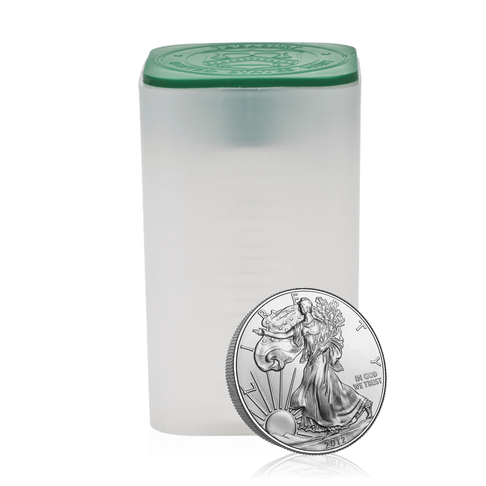 1oz Silver US Eagle Tube of 20 Coins (2012)