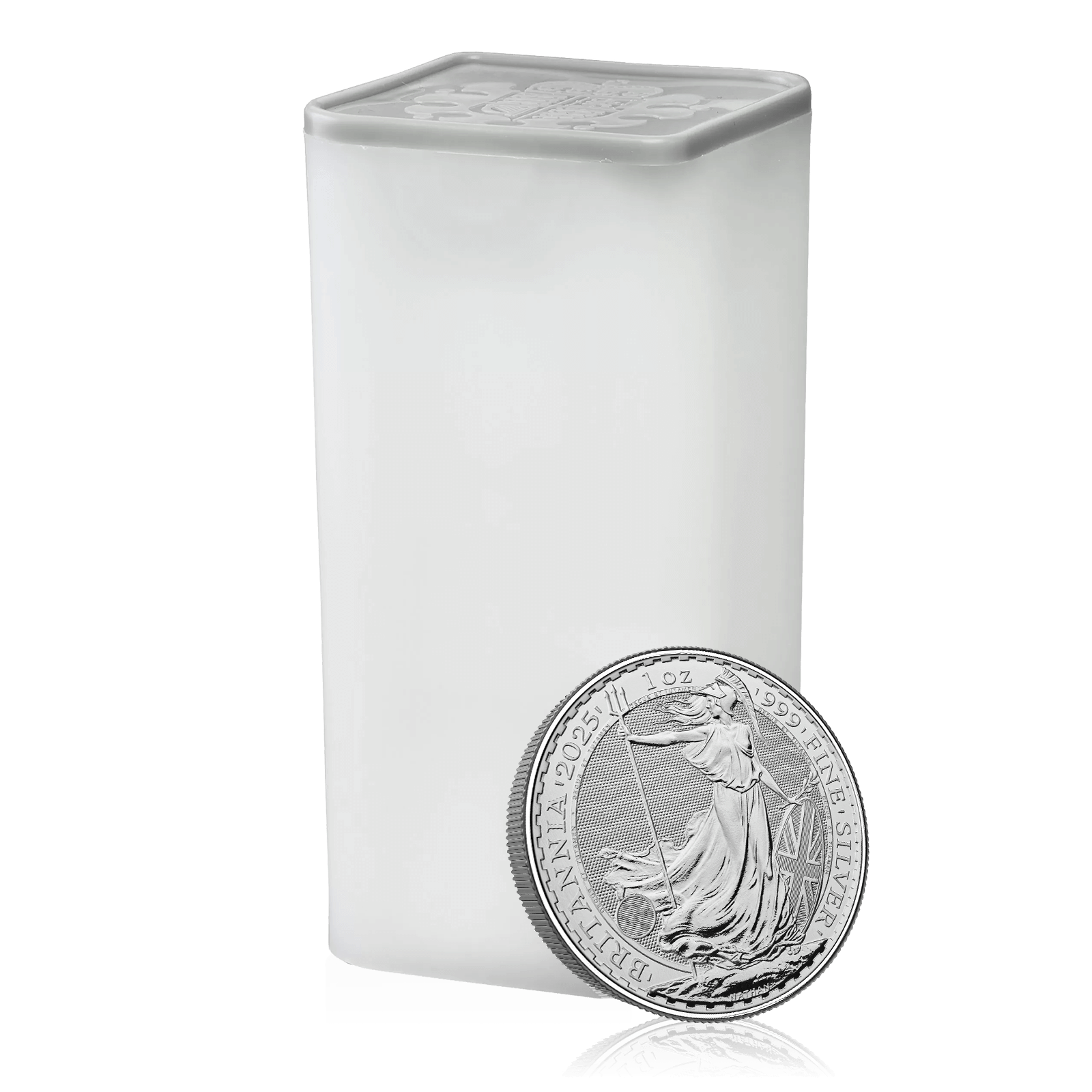 1oz Silver Britannia King Charles lll Tube of 25 Coins  (2025)